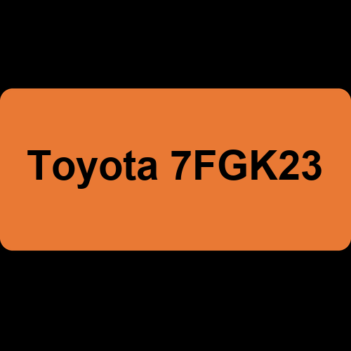 Toyota 7FGK23